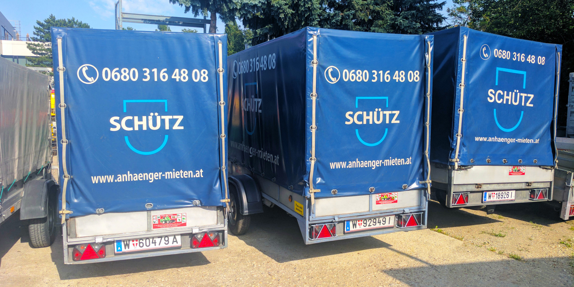 Große Auswahl an Anhängern in Wien Altmannsdorf